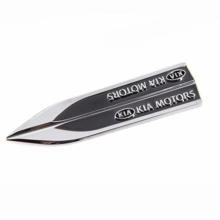 EMBLEMA METALICO 2 pcs