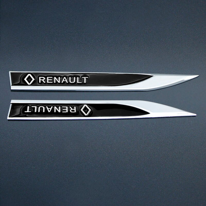 EMBLEMA METALICO 2 pcs