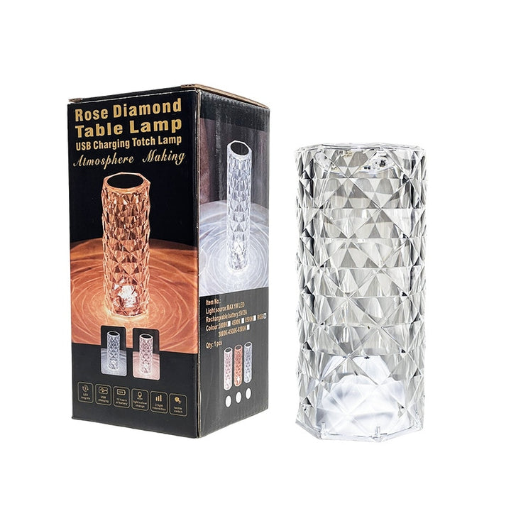 Luminária de mesa - Cristal LED