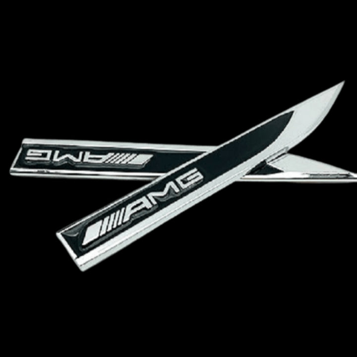 EMBLEMA METALICO 2 pcs