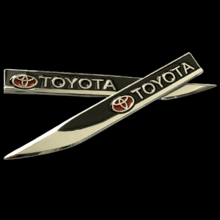 EMBLEMA METALICO 2 pcs