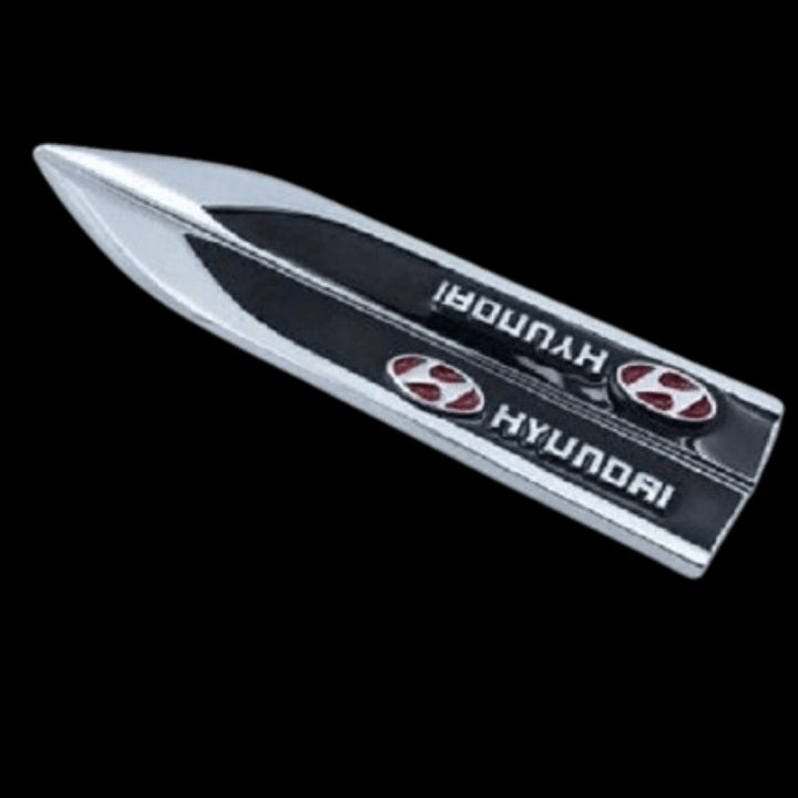 EMBLEMA METALICO 2 pcs