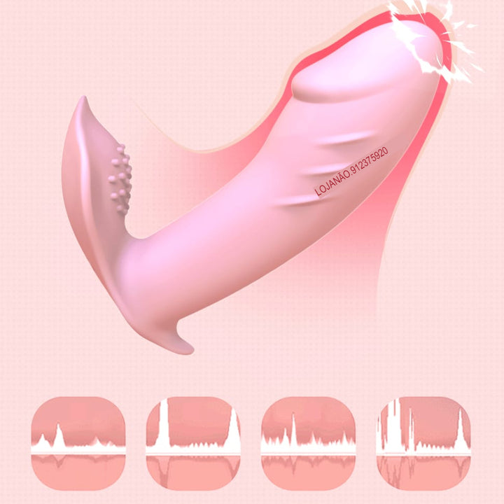 Vibrador de Calcinha com Controle Remoto