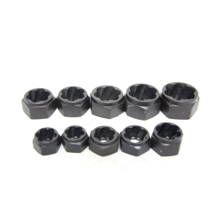 Kit Ferramenta Removedora de Parafusos Danificados - 10 Pcs